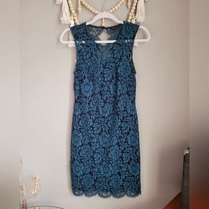 Banana Republic lace bodycon dress,  size 0
